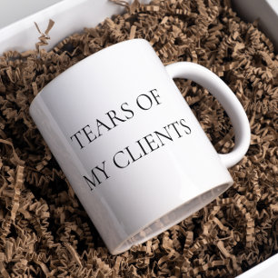 Mug Larmes de mes clients Avocat Formateur personnel