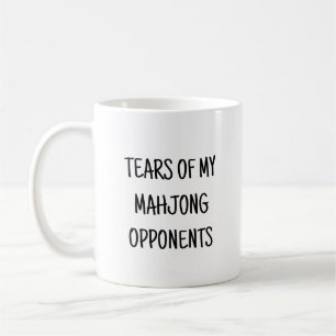 Mug Larmes De Mes Joueurs Du Mahjong Drôle