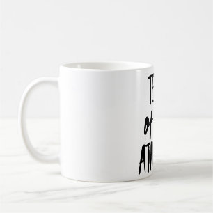 Mug Larmes de mon entraîneur d'athlètes café du matin