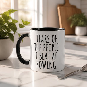 Mug Larmes des gens que j'ai battus au sport d'aviron