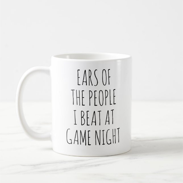 MUG LARMES DES GENS QUE JE BAT AU SOIRÉE DE JEU (Gauche)