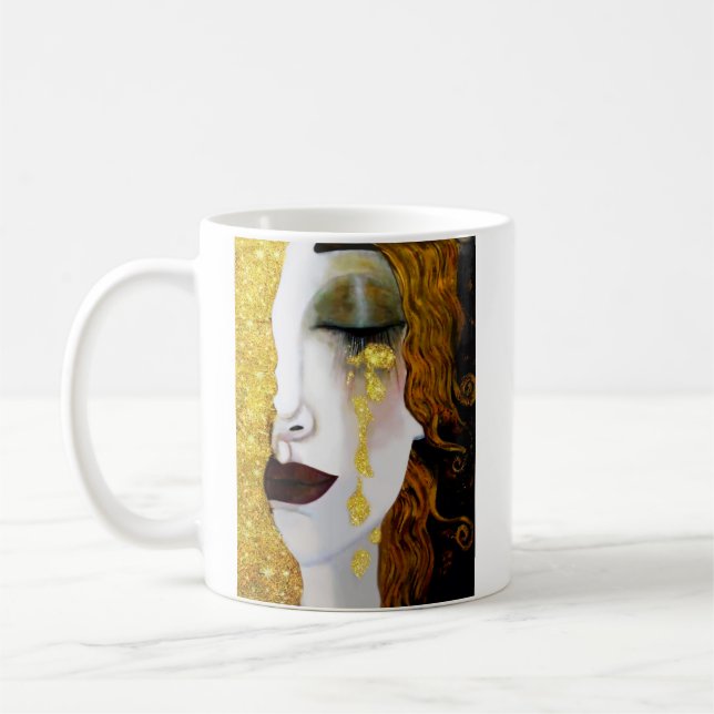 Mug Larmes d'or, Gustav Klimt (Gauche)
