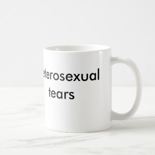 Mug larmes hétérosexuelles