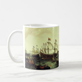 Mug L'arrivée de l'électeur palatin à Flushing 