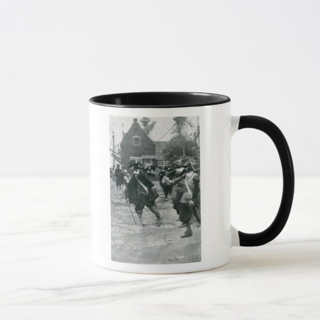 Mug L'arrivée de Stuyvesant à New Amsterdam (Droite)