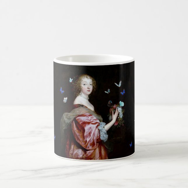 Mug L'arrivée inattendue de papillons supplémentaires (Centre)