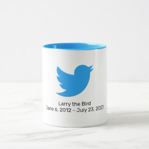 Mug Larry the Bird Twitter retraite