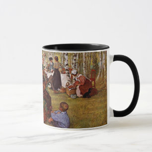 Mug Larsson - Petit déjeuner à l'Open