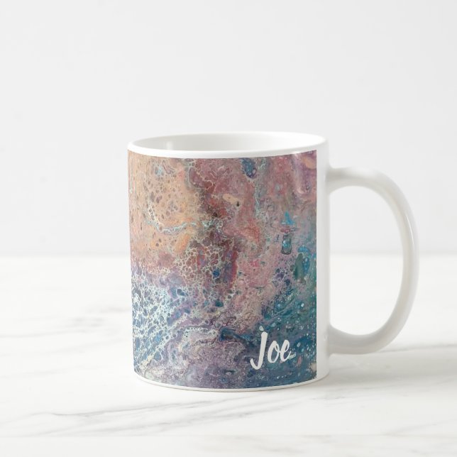 Mug L'art Abstrait de Joe - Tornade rouille - Coupes d (Droite)