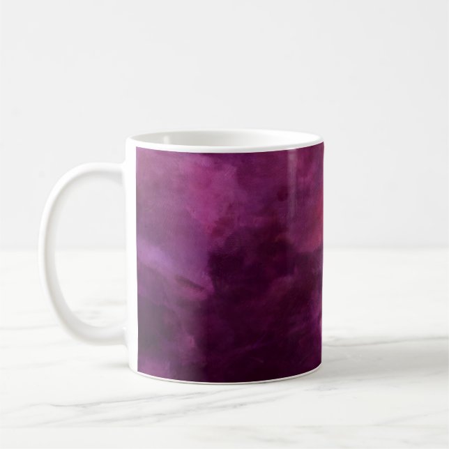 Mug L'art Abstrait gronde texture fond. Pâte sale (Gauche)