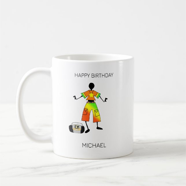 Mug L'art africain Abstrait, l'incroyable ambiance d'a (Gauche)