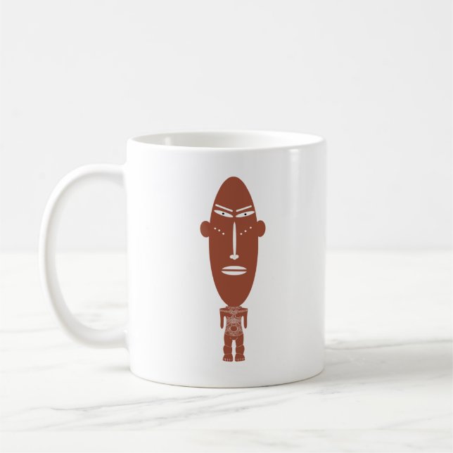 Mug L'art autochtone tribal africain Abstrait (Gauche)