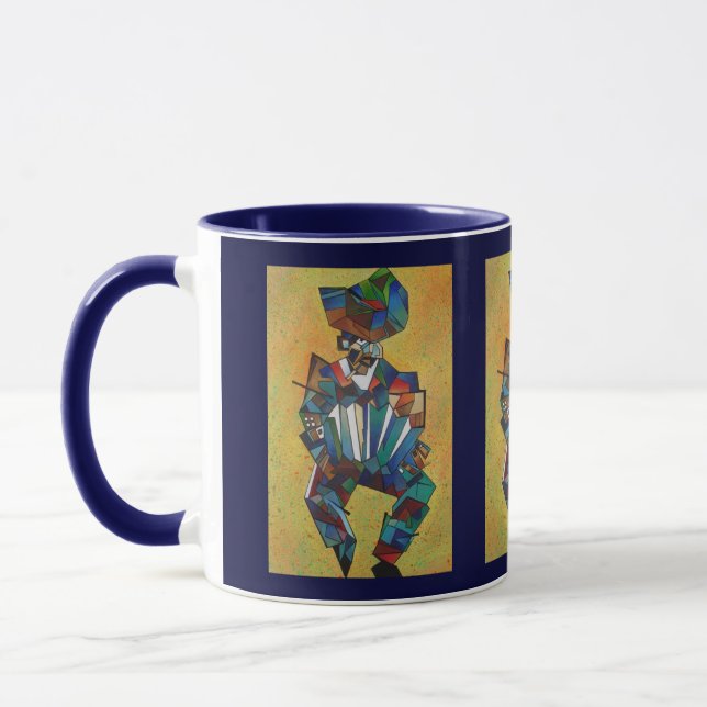 Mug L'art cubiste accordioniste (Gauche)