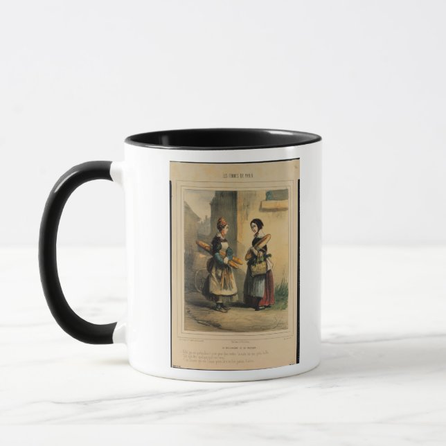Mug L'art de Baker, numéro de plaque 27 (Gauche)