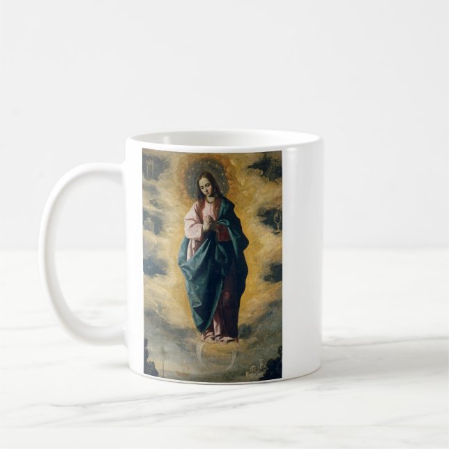 Mug L'Art de la radiance céleste de l'Immaculée Concep (Gauche)