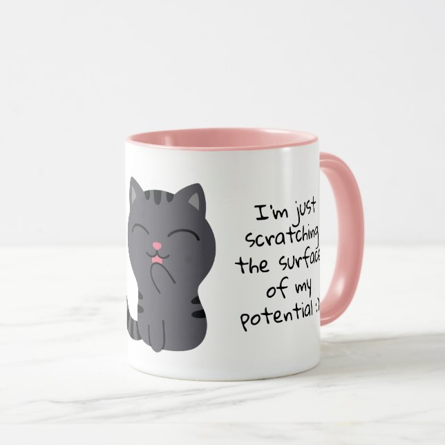 Mug L'art de l'illustration de l'effraction (Devant droit)