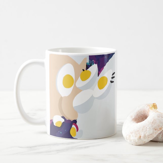 Mug L'art de l'oeuf RG RA (Avec donut)