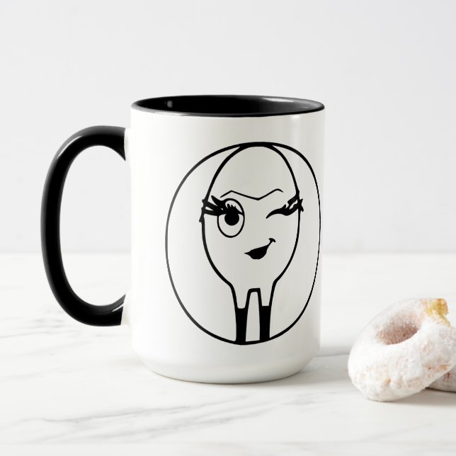 Mug L'art de l'oeuf RG RA (Avec donut)