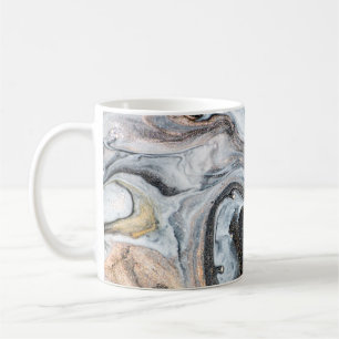 Mug L'art de luxe à l'orientale. Tourbillon d'or, arti