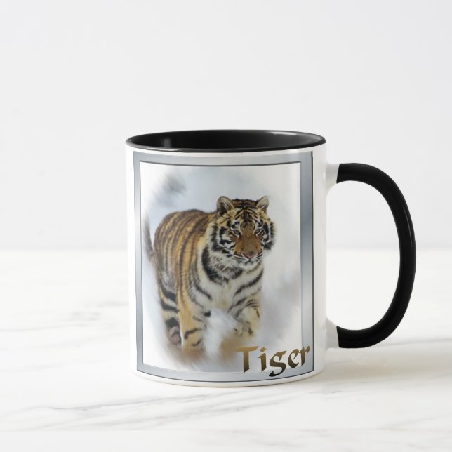 Mug L'art des amateurs de tigres (Droite)