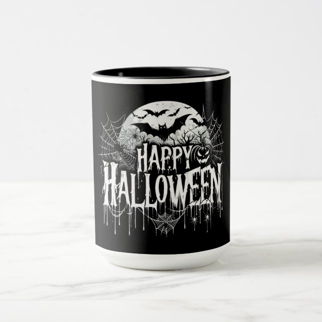 Mug L'art d'Halloween vintage (Centre)