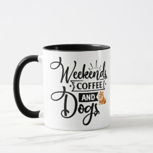 Mug L'art du chien positif   Devis motivationnel