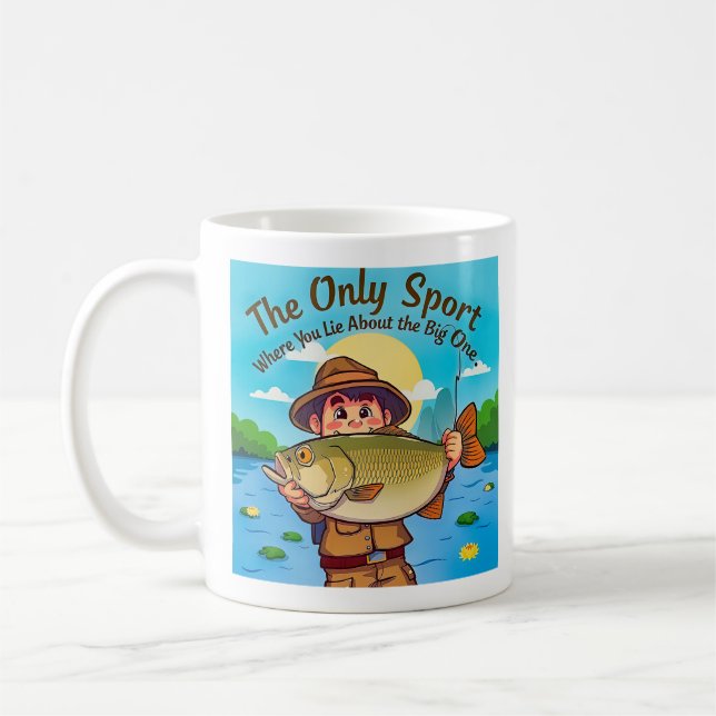 Mug L'art du gros mensonge (Gauche)