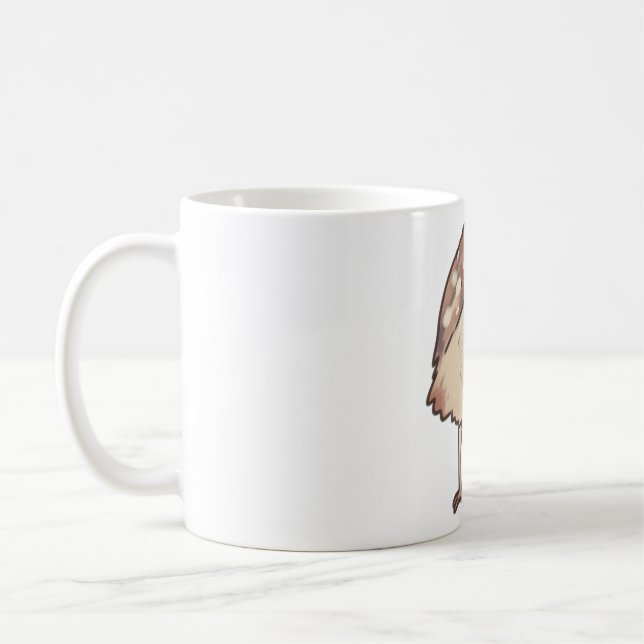 Mug l'art du hibou (Gauche)