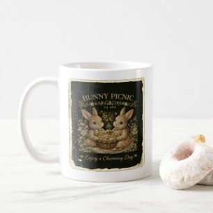 Mug L'art du pique-nique du joli lapin