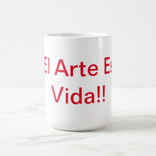 Mug L'Art Est La Vie