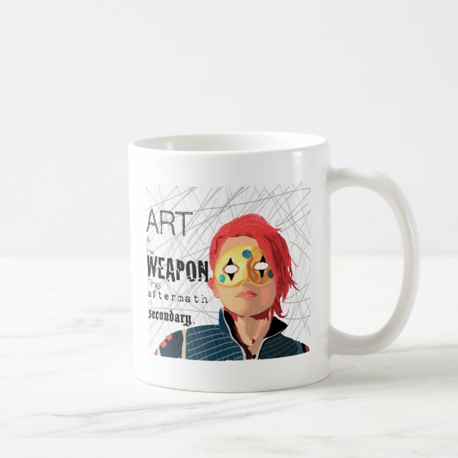 Mug L'art est l'arme (Droite)