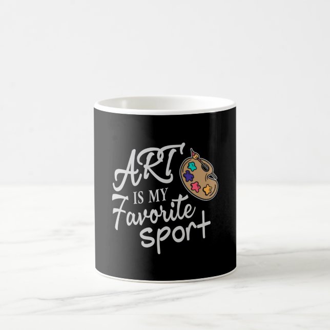 Mug L'art est mon sport favori (Centre)
