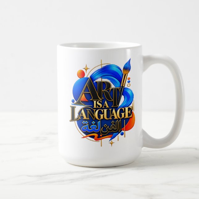 MUG L'ART EST UN LANGAGE (Droite)