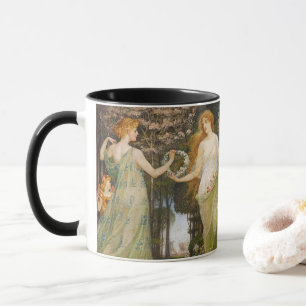 Mug L'art floral divin des quatre saisons victorien vi
