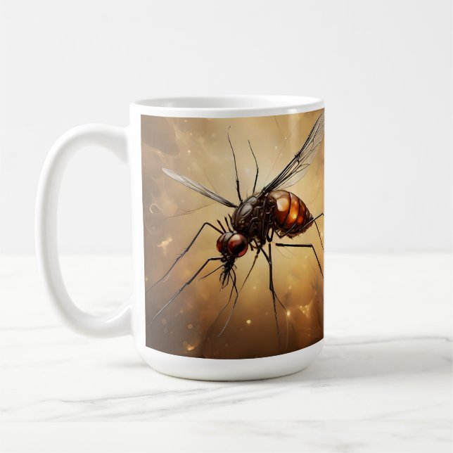 Mug L'art fractal des moustiques, (Gauche)