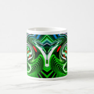 Mug L'art funky vert