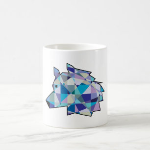 Mug L'art graphique Wolf original Profil du visage d