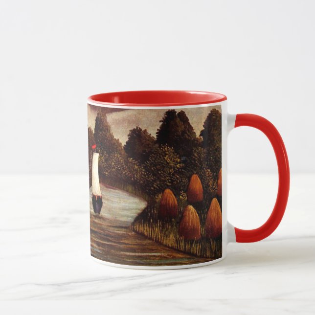 Mug L'art Henri Rousseau : Les Bancs de l'Oise (Droite)