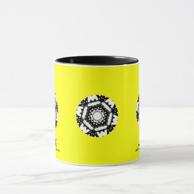 Mug L'art kaléidoscope du premier volume quinze (Centre)