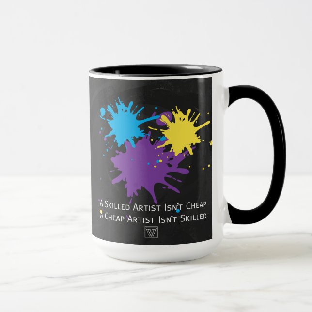 Mug L'art n'est pas bon marché (Droite)