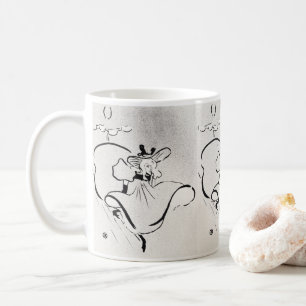 Mug L'art noir et blanc Jane Avril par Toulouse Lautre