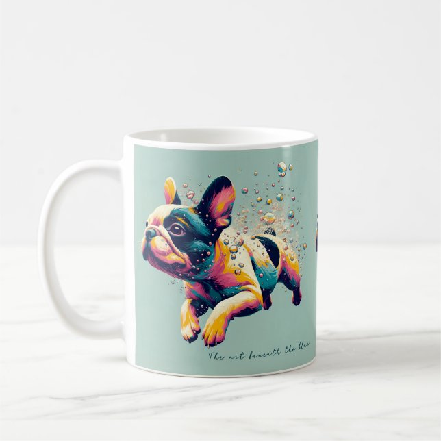 Mug L'art sous le bleu (Gauche)