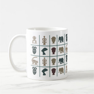Mug L'art tribal abstrait africain
