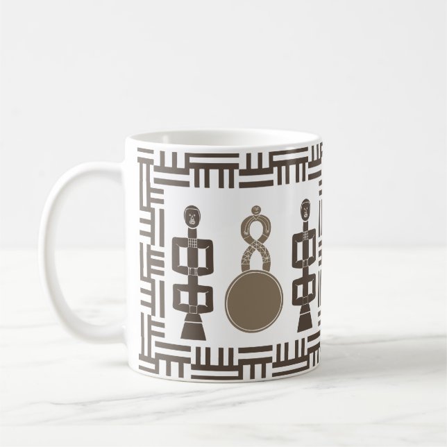 Mug L'art tribal africain Abstrait (Gauche)