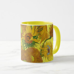 Mug L'art Vintage des tournesols de Van Gogh