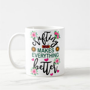 Mug L'artisanat pour enfants est ma vie Artisans Quilt