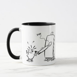 Mug L'ARTISTE FAIT UNE ERREUR par Jeff Willis Art