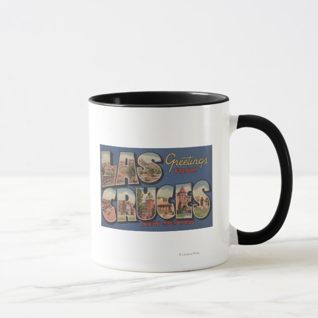 Mug Las Cruces, Nouveau-Mexique - Scènes de grandes le (Droite)