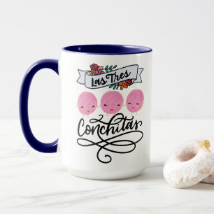 Mug Las Tres Conchitas, Pan Dulce
