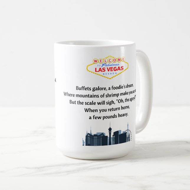 Mug Las Vegas (Devant droit)